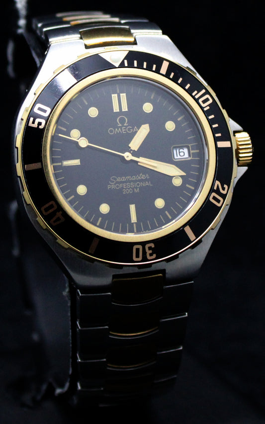 Vintage Omega Seamaster Professional 200m Prebond Twotone Dial  Swiss Watch